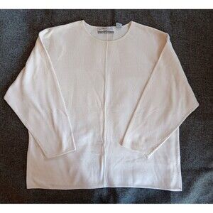 shirt 2XL Women Chinawear Casual Ivory Long Sleeve Thermal Style